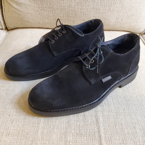 Florsheim Suede Comfortech Oxfords FLORSHEIM Comfortech Two Tone Black Brown Saddle Shoes  main image 4